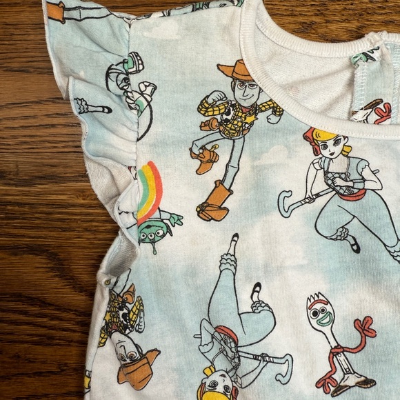 Disney Pixar Toy Story Cartoon Character Terry Romper Size 718 - Picture 3 of 16